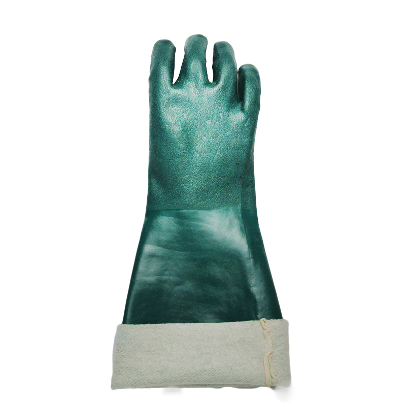 PVC Coated 18 Inch Chemical Gloves PVC Coated 18 Inch Chemical Gloves