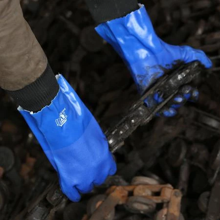 Oil Resistant PVC Coated Gloves