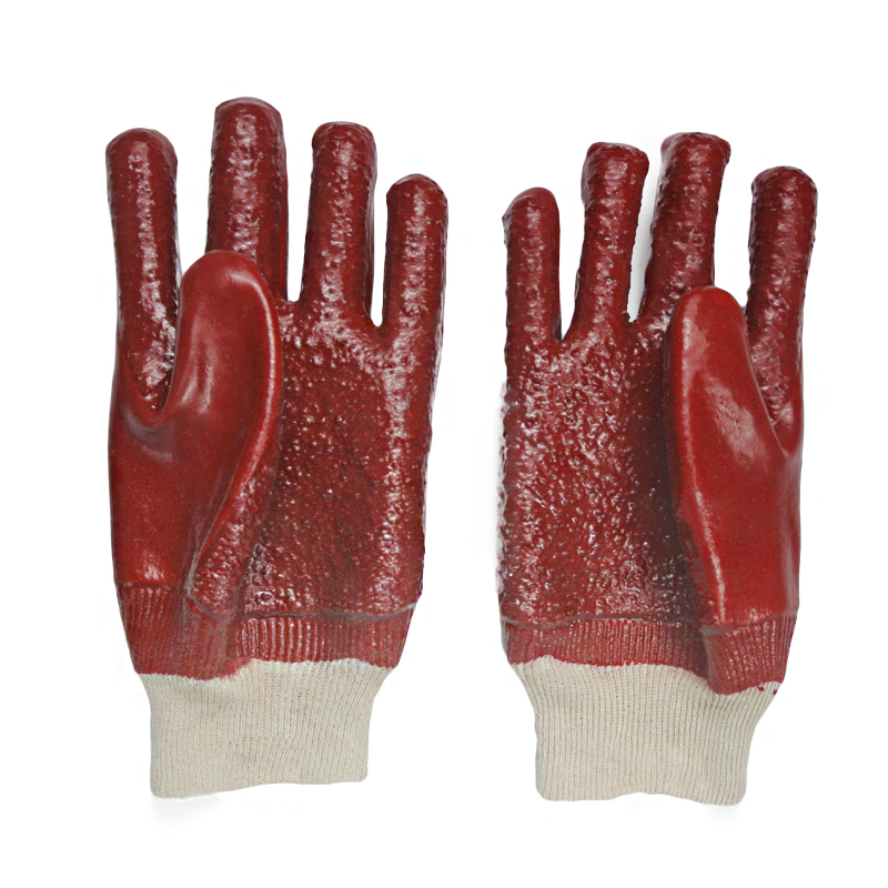 PVC Glove K/W Rough Palm 