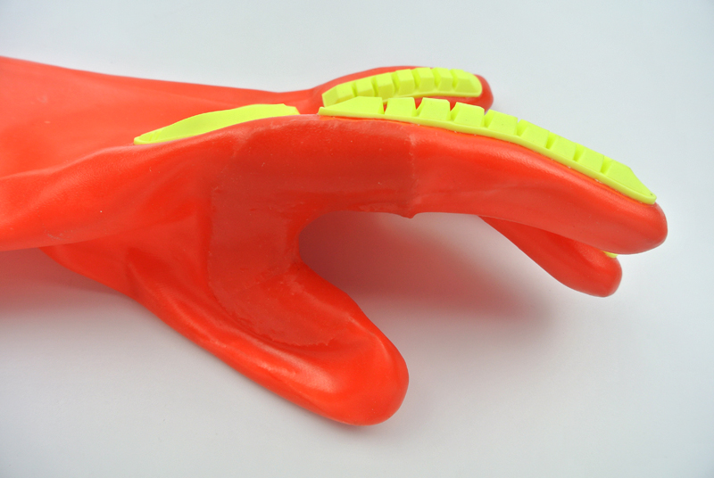 Fluorescent Red PVC coated gloves with TPR.jpg Fluorescent Red PVC coated gloves with TPR.jpg