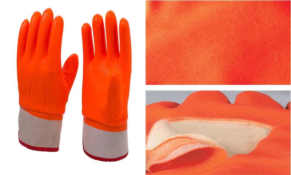 Флуоресцентные оранжевые анти-холодные перчатки с покрытием из ПВХ.jpg Флуоресцентные оранжевые анти-холодные перчатки с покрытием из ПВХ.jpg