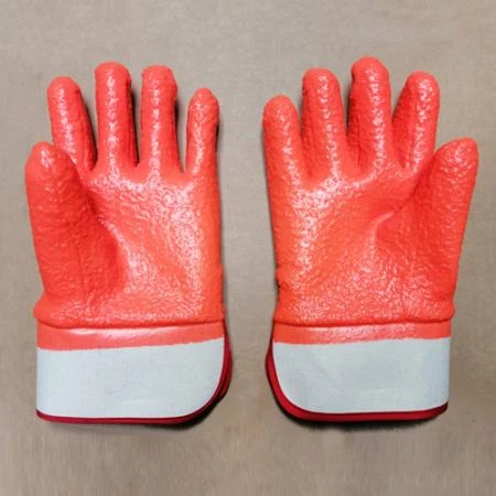 PVC safety work glove