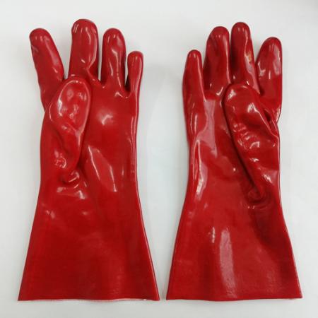 rote Handschuhe