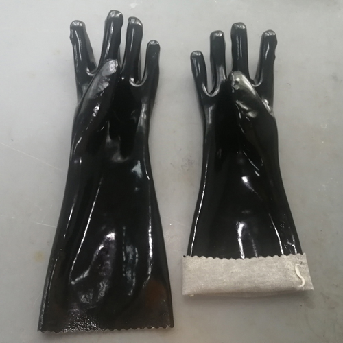 long pvc coated glove long pvc coated glove