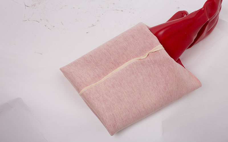 Guantes recubiertos de PVC con 16 Guantes recubiertos de PVC con 16