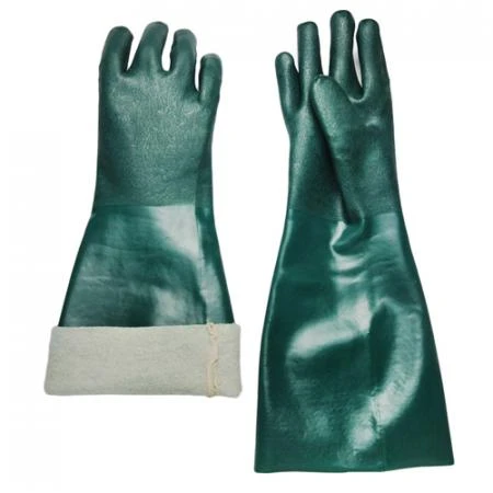 long pvc warm gloves