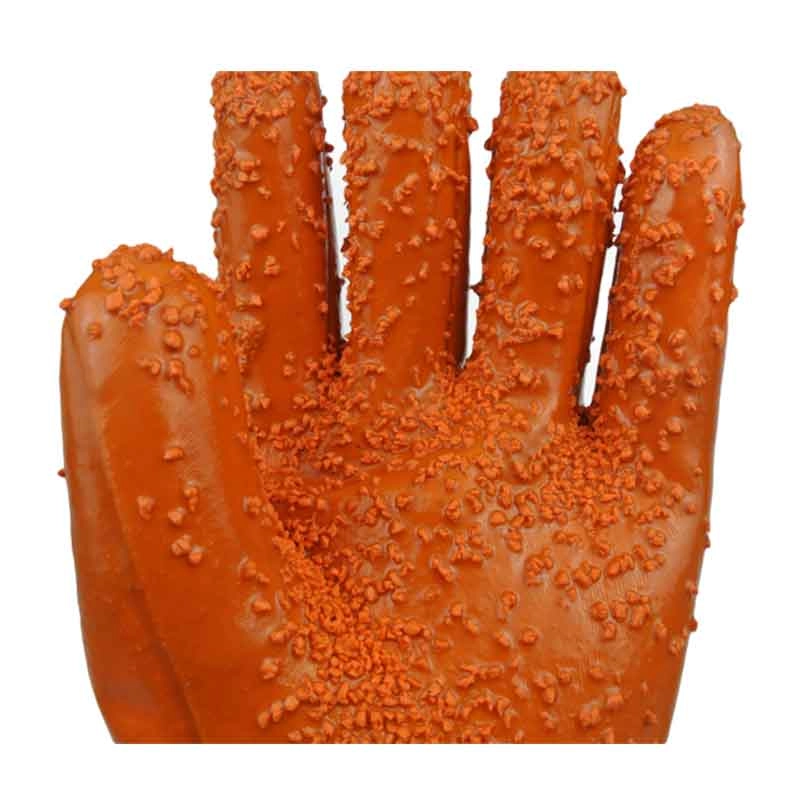 Brown PVC coated gloves PVC Chips on palm.jpg Brown PVC coated gloves PVC Chips on palm.jpg