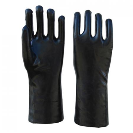 PVC schwarzer Arbeitshandschuh