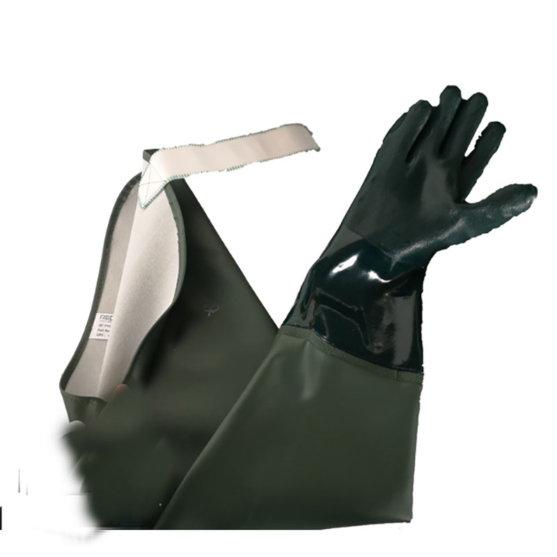 Anpassbare Größe PVC beschichtethandschuhe Anpassbare Größe PVC beschichtethandschuhe