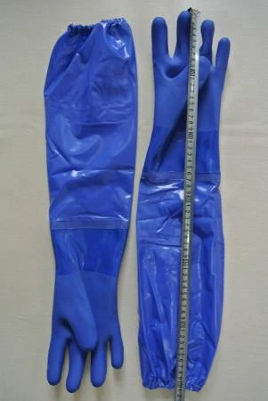 Pad Cotton Seamless Knitting, Coated with PVC Industrial Safety Work Glove