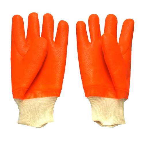 warm pvc working glove warm pvc working glove