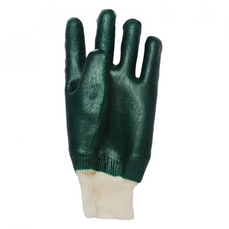 Luvas químicas de pulso revestido de pVC